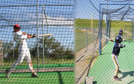 outdoor batting cages