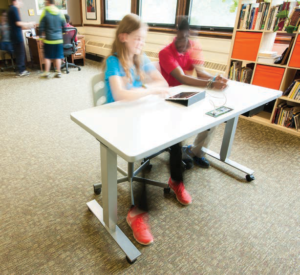 Mobile furniture for classroom