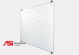 glass visual display board