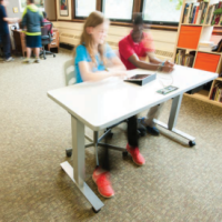 Mobile furniture for classroom